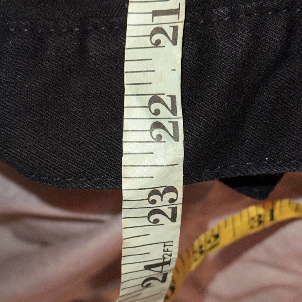 "NEW" Black denim jacket, ladies size med(8-10) by time and true - Picture 10 of 10